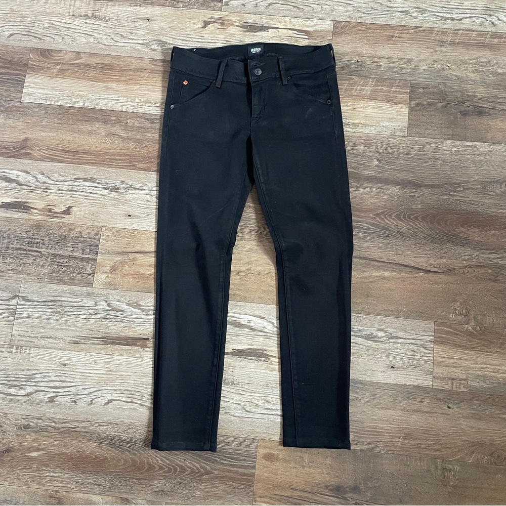Hudson Collin flap black jeans 28 - Picture 2 of 6